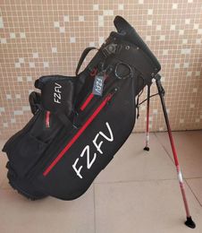 Golf Stand Bag Waterproof Wear resistant Fashionable Lightweight Fourteen Grid Unisex 240416