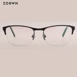 Sunglasses Frames Women Eyeglasses Frame Lunettes Oculos De Grau Feminino Fashion Design Half Rim Eye Glasses Masculinos For Myopia