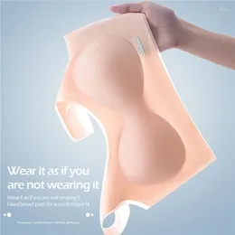 Yoga Outfit 2024 Upgrade Women Sexy Comfort Bra Seamless Ultra-Thin Ice Silk Intimates Wireless Bralette Underwear Air Cool Feel