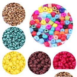 Glass 1000Pcs/Set Beads M For Bracelets Necklace Jewelry Making Kits Set Fashion Diy Women Kids Handwork Accessories Drop Delivery Lo Dhdsw