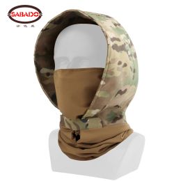 Scarves Tactical Balaclava Face Mask For Men Women Full Head Wrap Half Night Headgear Camo Outdoor Sport Hiking Climbing Head Wear Hood