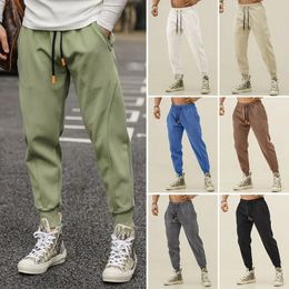 Winter Outdoor Pants Men Quick Dry Fit Running Jogging Bodybuilding Training Sport Fitness Trousers Sportswear 240412