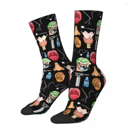 Men's Socks ENT ORL Harajuku Sweat Absorbing Stockings All Season Long Accessories For Unisex Birthday Present