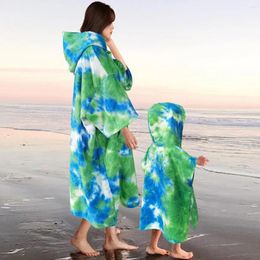 Surf Poncho Changed Towel Quick Dry Bath Cape Women Cover-ups Hood Microfiber Swim Beach Blanket Beachrope For Child Adult