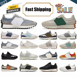 Free shipping 327 trainers women men running shoes designer Green Salt Grey Orange Blue Pink White mens womens outdoor easy matching daily lightweight