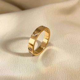 Promise of Love Design Sense Ring Same Ring Full Stars Index Finger for Couples Cool and Luxurious 520 Valentines Gift with carrtiraa original rings