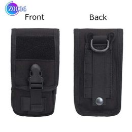 Tactical Accessories Protective Gear Outdoor Equipment Tactical Molle Phone Bag Edc Practical Storage Bag Belt Phone Stand Bag