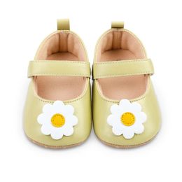 Autumn Flora Bowknot Baby Girls First Walkers Fashionable Soft Bottom Toddler Shoes 018 Months 240425