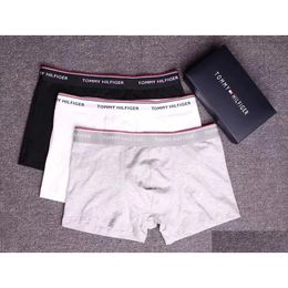 Mens Socks Underpants Underwears Designer Short Underwear Boxer Summer Tra Thin Section Loose Shorts Head Slit 2024 Drop Delivery Appa Otym9