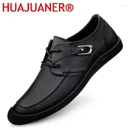 Casual Shoes Classic Business Men Dress Top Quality Elegant Formal Wedding Genuine Leather Office Oxford For