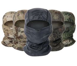 Bandanas Outdoor Camouflage Balaclava Military Full Face Scarf Cap Army Tactical Mask Cycling Hunting Bandana Hiking Equipment8240111