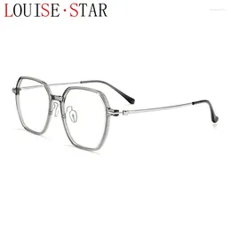 Sunglasses Frames Ultra Light Nylon Lens Frame With Pure Titanium Legs That Can Be Matched A Range Of Men's And Women's Glasses