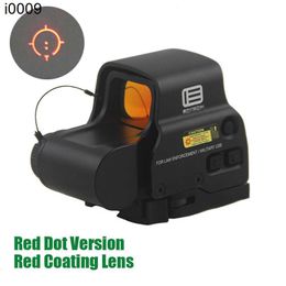 Original Red 558 Dot Holographic Scope Red Coating Anti-reflective Lens Tactical Hunting Rifle Sight Reflex T-dot Optics with 20mm Mount