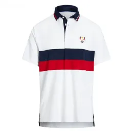 Polos 2023 Ryder Cup Golf Polo Team Uniform sabato giovedì Polo Shirt Women Men Giacca