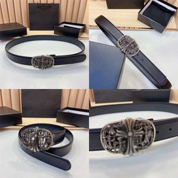 Unisex Trendy Belts Stylish Durable Multi-Length Crosses Smooth Buckle Belt For Men And Women Original Quality