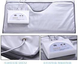 New model 2 Zone FIR Sauna FAR INFRARED BODY SLIMMING SAUNA BLANKET Heating Therapy Slim Bag SPA Body Detox Machine4661133