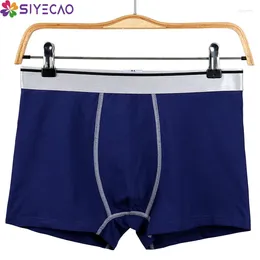 Underpants Large Loose Male Cotton Underwear Boxers Panties Breathable Fat Belts Big Yards Mid-rise Men's Plus Size Boxer Shorts