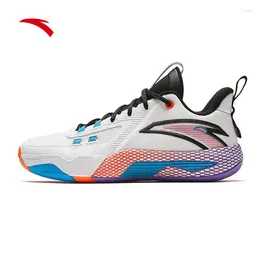 Basketball Shoes Anta Quick Battle 5 Men's 2024 Spring And Summer Professional Outdoor Combat Anti-Slip Wear-Resistant Sneakers