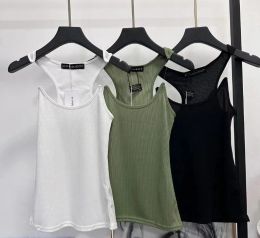 Designer Women's Tanks 2024 Summer Camis Vest Sleeveless Invisible Tank Top