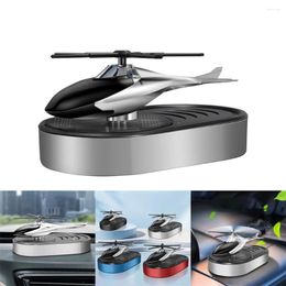 Mini Car Fragrance Solid Freshener Helicopter Ornaments Accessories Aircraft Style Gu Long Ocean Perfume