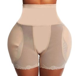 YBFDO Fake Ass Padded Hip Enhancer Body Shaper Tummy Control Panties Slimming Pants Waist Trainer Women Booty Butt Lifter 240428