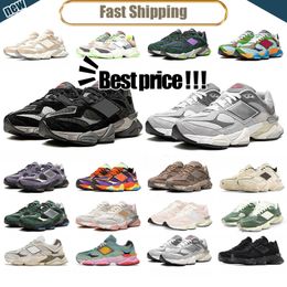 New Casual Designer Shoes 9060 Men Women Sneakers Sea Salt Grey Green Trainers Mens Womens 9060s Trail Running shoe esay matching spring summer Durable