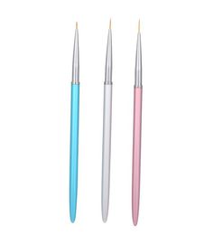 3PCs Nail Art Design Set Nails Art Liner Brushes Dotting Painting Drawing Brush1982082