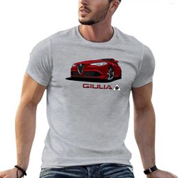 Men's Tank Tops Giulia Quadrifoglio T-Shirt Funny T Shirt Shirts Graphic Tees Korean Fashion Workout For Men