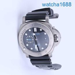 Brand Wrist Watch Panerai Mens Submersible Watch Mens Automatic Machinery Watch Clock Diameter 47mm PAM01305