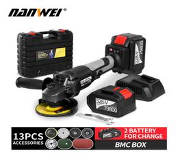 Electric Brushless angle grinder lithuim battery cordless angle grinder T2006028796005