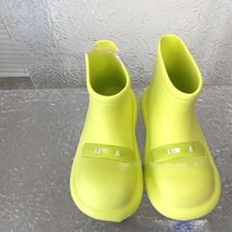 New Cute Boots Candy Colours Non-slip Waterproof Thick Soled Rain Shoes