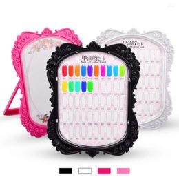 Nail Art Kits Showing Holder Clear Acrylic Detachable Colour Card Display Board False Tip Stand Rack