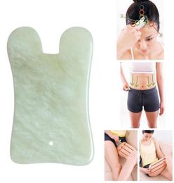 Modern Natural Jade Stone Guasha Gua Sha Board Square Shape Massage Hand Massager Relaxation Health Care Beauty Tool9039438