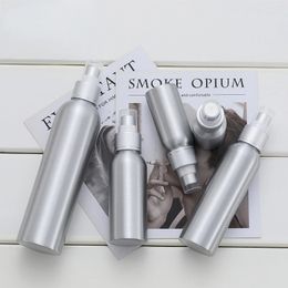 30/50/100/120ml Aluminium Spray Bottles Refillable Leak Proof Empty Bottles Perfume Mist Atomiser Portable Cosmetic Bottle