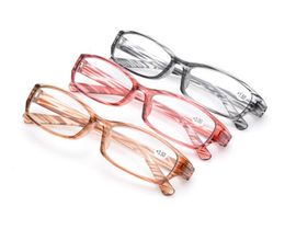 Factory Outlet Fashion PC Rack Glasses Strip Double Dental Reading Glasses HD Resin Glasses 100150200250300 350 400 5412771