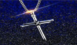 fashion accessory Jesus titanium steel necklace men's pendant necklace religious faith pure steel with chain drop shipping8339773