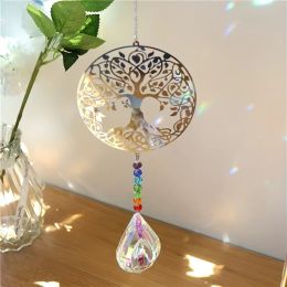 Decorations 1 Piece, Animal Metal Pendant, Crystal Ball Prism Sun Catcher, Garden Decorative Crafts