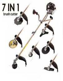 New Model Garden Trimmers 52CC 2 Stroke Split Shaft Grass Cutting ToolBrush Cutter Whipper Sniper with Metal BladesNylon Heads2513592