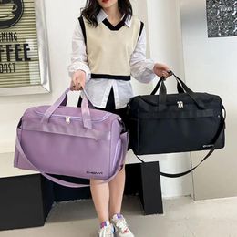 Duffel Bags Large Capacity Travel Duffle Bag Convenient Business Trip Dry Wet Separation Overnight Waterproof Gym Men