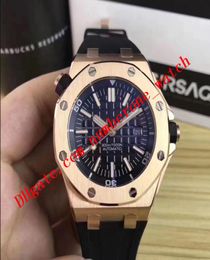 Latest Version N8 Factory 42mm Diver 15703 15710 15710ST Mens Rubber Strap Bands Asia Mechanical Automatic Fashion Men039s Watc5478498