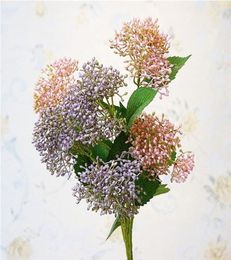 Fake Short Stem Tree Berry 3 stemspiece 2756quot Length Simulation Plastic Hydrangea Ftuit for Wedding Home Decorative Artif2408756