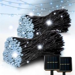 Decorations Solar String Light Fairy Garden Waterproof Outdoor Lamp 6V Garland For Christmas Xmas Holiday Party Home Decoration