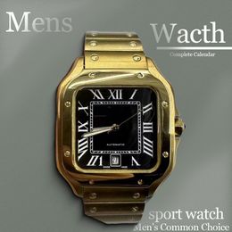 relógios de relógios mecânicos automáticos de luxo Relógios para homens aço inoxual Casual Sport Modern Watch Watchstrap Watches Watchbox Watchbox WatchBox Mens Watches
