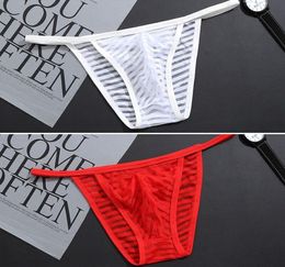 New style Mens perspective Underwear Sexy Man Lace GString Sex Toys Lovers Gay Men Thongs Panties Bikini Underwear jockstrap8050629