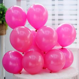 Party Decoration 200pcs Set 5 Inch Pink Latex Balloons For Birthday Balloon