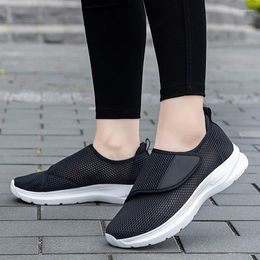 Casual Shoes Summer Men's Adjustable Fat Wide Sneakers Women Feet Swollen Comfortable Diabetic Shoe Walking