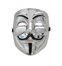 50pcs 2020 V for Vendetta Party Masks Selling Party Masks V for Vendetta Mask Anonymous Guy Fawkes Fancy Dress Adult Costume5301405