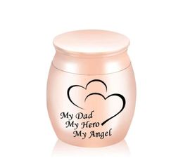 Small Cremation Keepsake Urns for Human Ashes Mini Cremation Urn for Ashes Cremation Funeral UrnMy Dad My Hero My Angel 30 x 40mm8932758