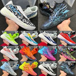 Top All-Pro Nitros LaMelo Ball MB.04 Basketball Shoes For Men Women Designers Trainers Showtime Lime Squeeze Primary Outdoor Sneakers Size 36-46