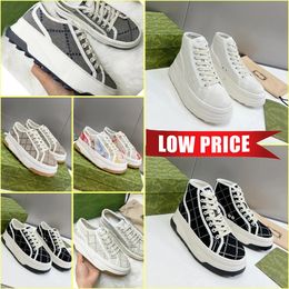 Designer Tennis 1977 Sneakers Luxury Canvas Shoes Beige Blue Washed Jacquard Denim Shoe Ace Rubber Sole Embroidered Vintage Casual Sneakers size 35-45